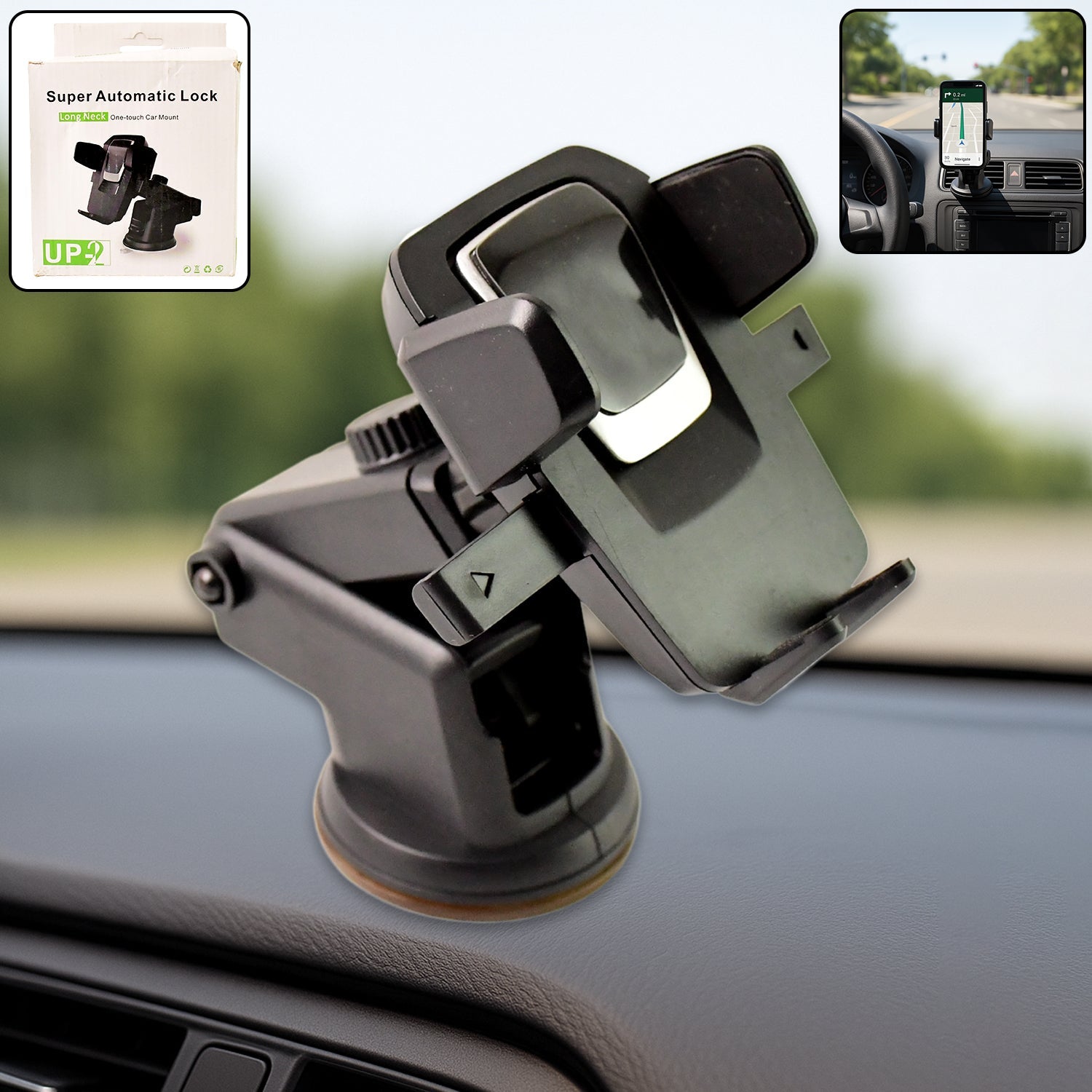 Adjustable Car Mount (Multicolour) Adjustable Car Mount (Multicolour)